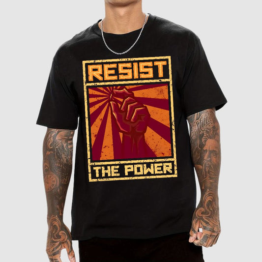 Resist the Power Geek T-Shirt