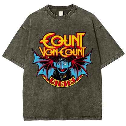 THE COUNT Vintage Distressed T-shirt