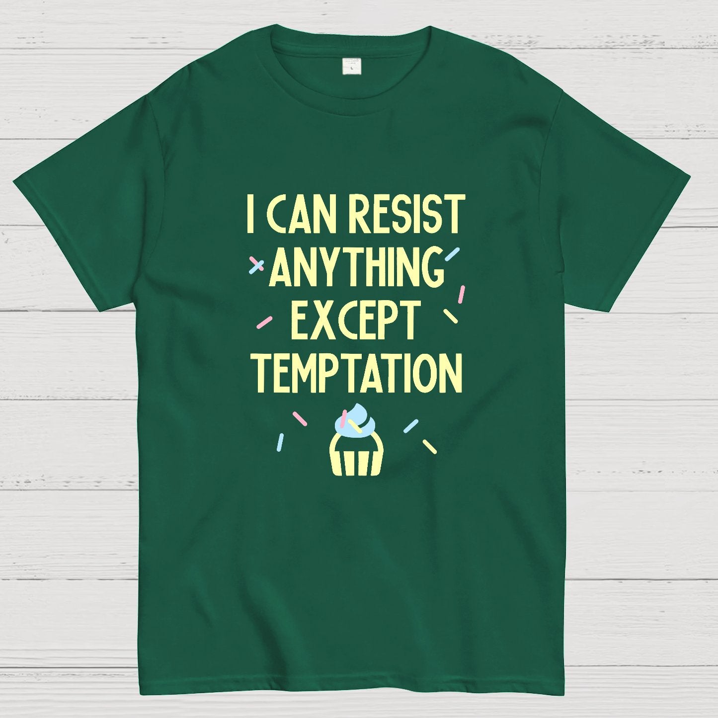 I Can Resist Everything Except Temptation Geeky T-Shirt