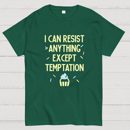 I Can Resist Everything Except Temptation Geeky T-Shirt