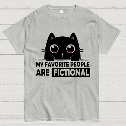 My Favorite People Are Fictional by Edesigns Geeky T-Shirt