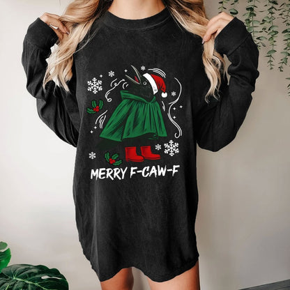 Merry F-CAW-F Washed Long Sleeve Tee