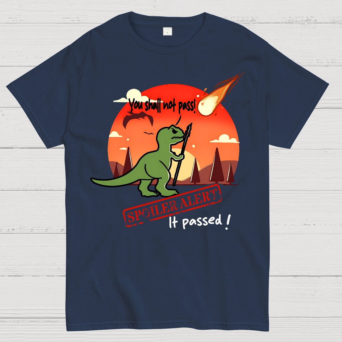 Spoiler alert You shall not proceed! Geek T-Shirt