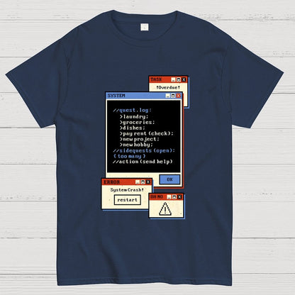 Quest Log Full Geek T-Shirt