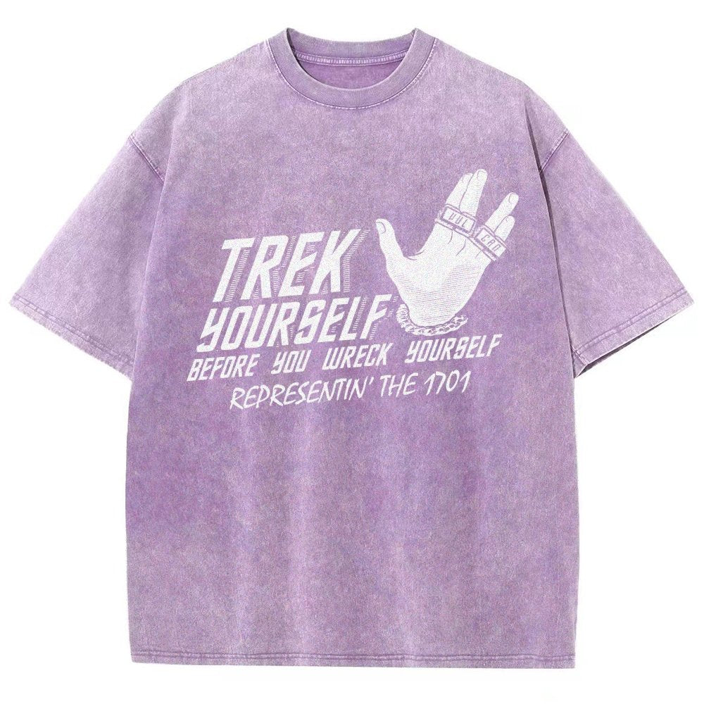 Travel Yourself Vintage Distressed T-shirt