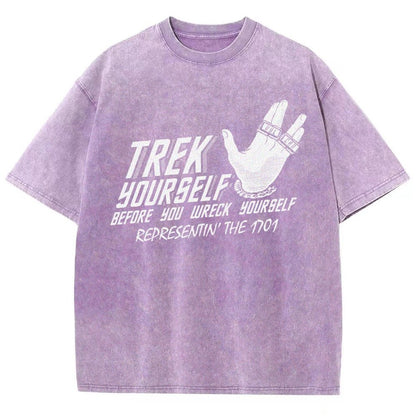 Travel Yourself Vintage Distressed T-shirt