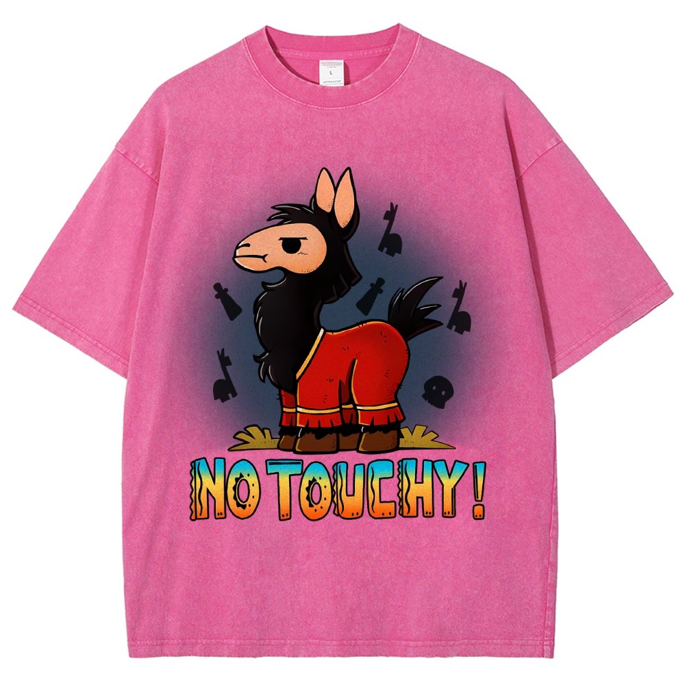 No Touchy! Vintage Distressed T-shirt