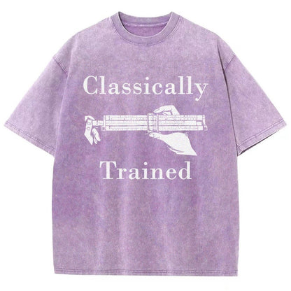 Slide Rule Classically Trained Vintage Distressed T-shirt