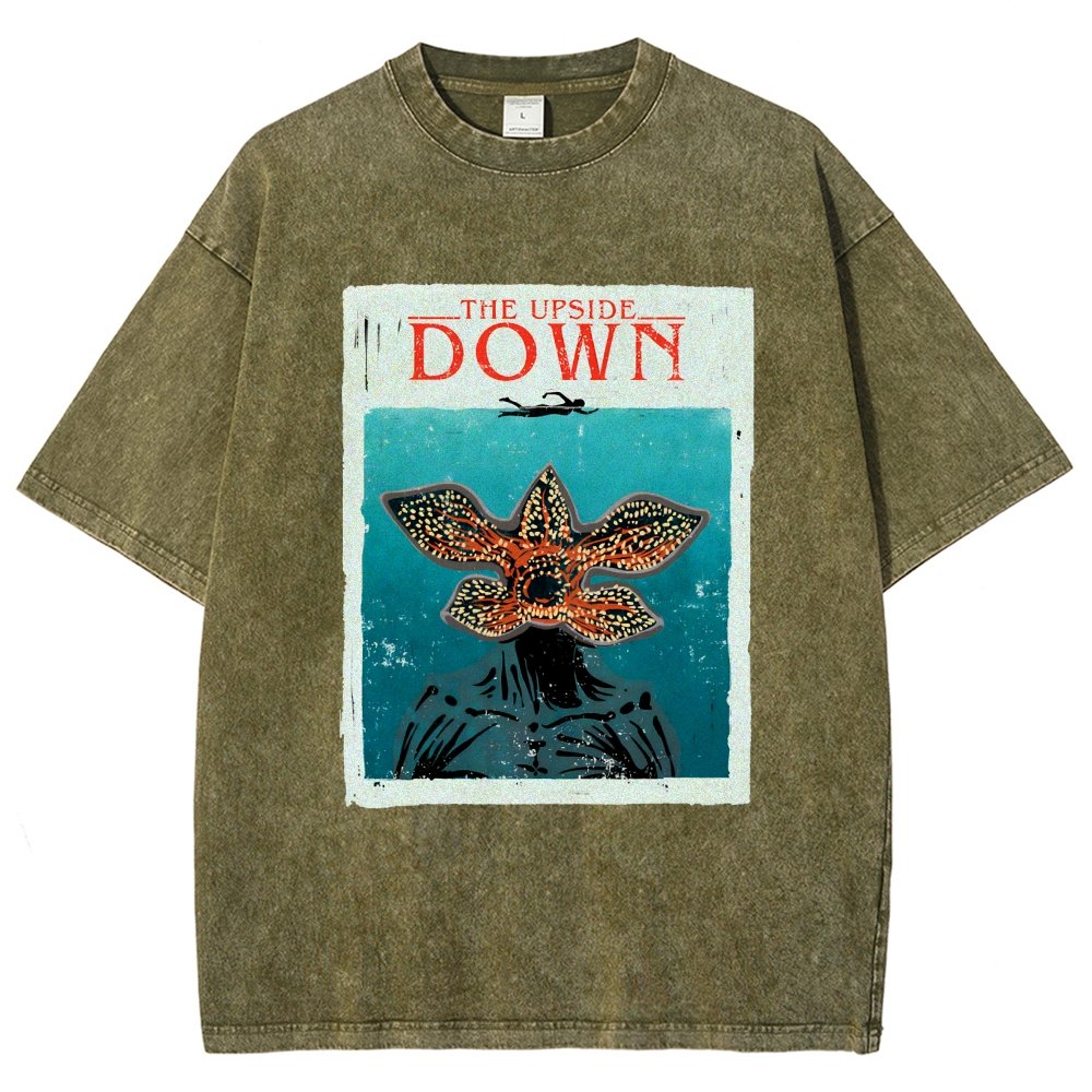 The Mysterious Realm Vintage Distressed T-shirt