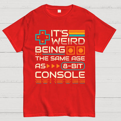 8-Bit Aged Geek T-Shirt