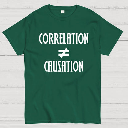 Correlation Does Not Imply Causation Geek T-Shirt