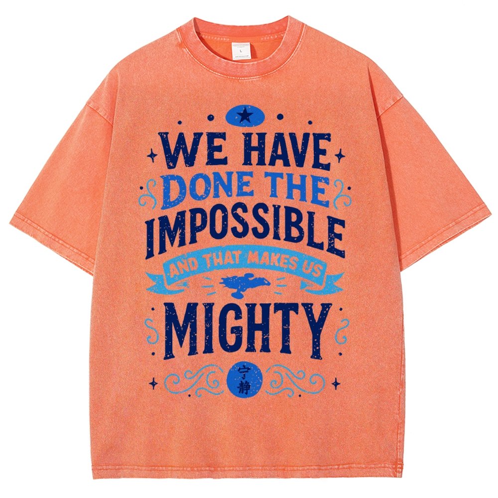 Mighty Heroes Vintage Distressed T-shirt