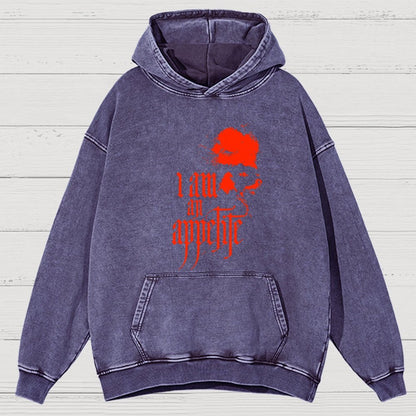 I Am An Appetite Vintage Distressed Hoodie