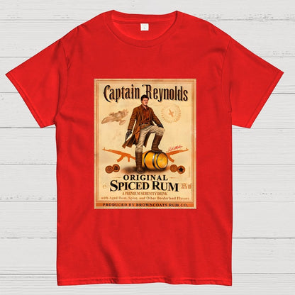 Captain Rogers Spiced Rum Geek T-Shirt