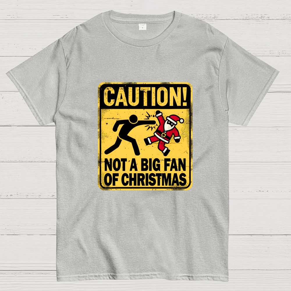 Christmas Caution Geek T-Shirt