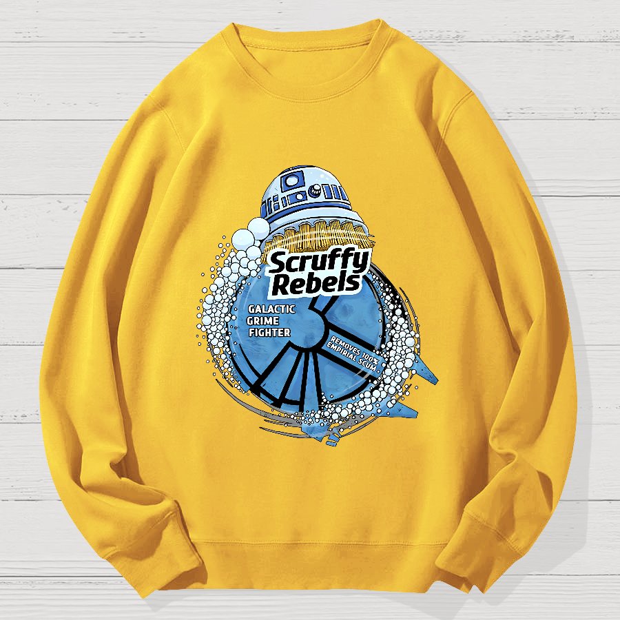 Scruffy Outlaws Nerd Geek Cotton Sweatshirt