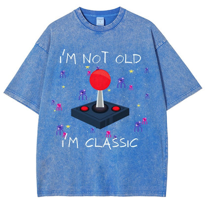 I'm Not Old I'm Classic Video Game Vintage Distressed T-shirt