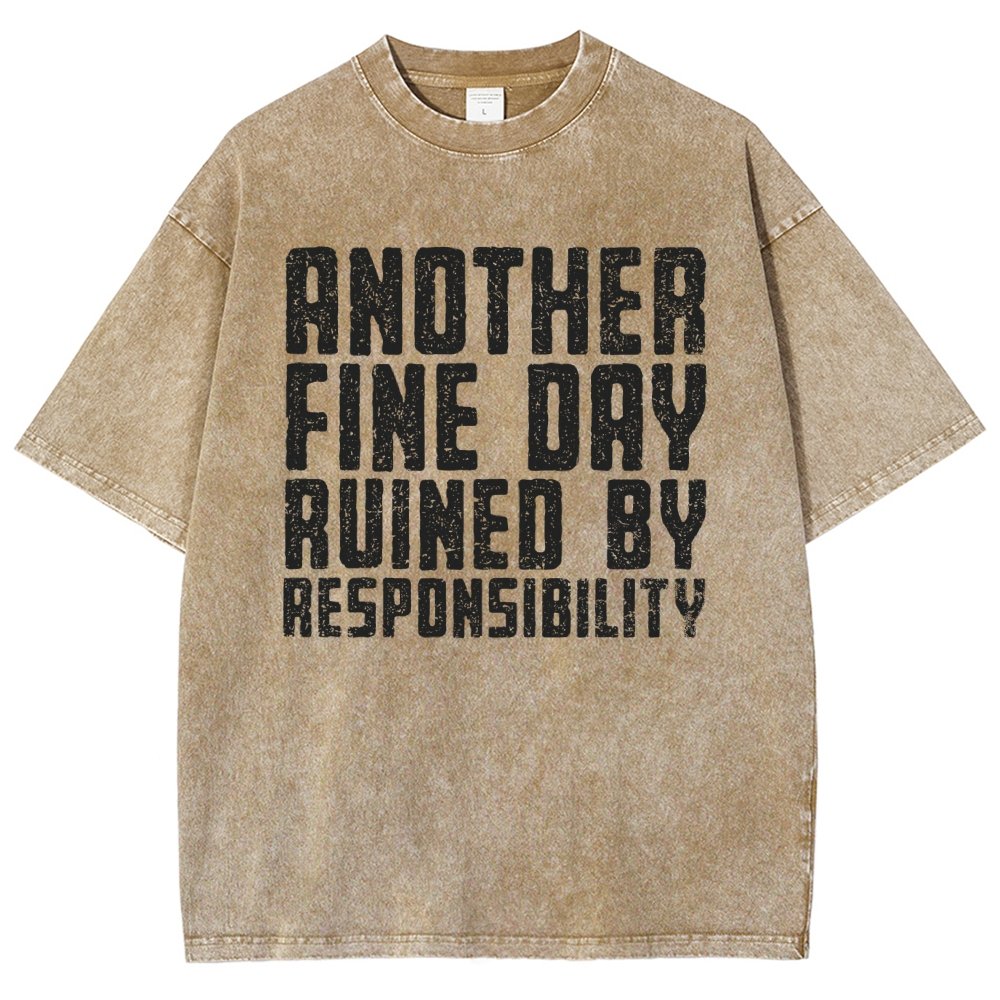 Another Fine Day Vintage Distressed T-shirt