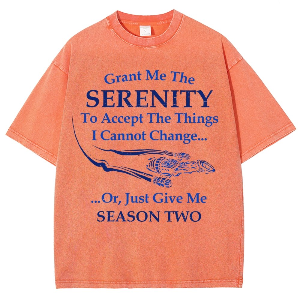 Grant Me Serenity Vintage Distressed T-shirt