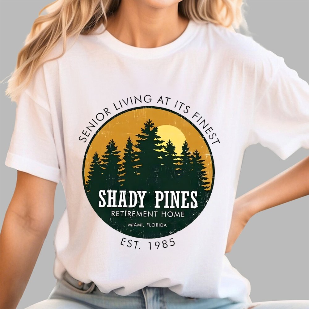 Shady Pines Retirement Home Unisex Geek T-Shirt