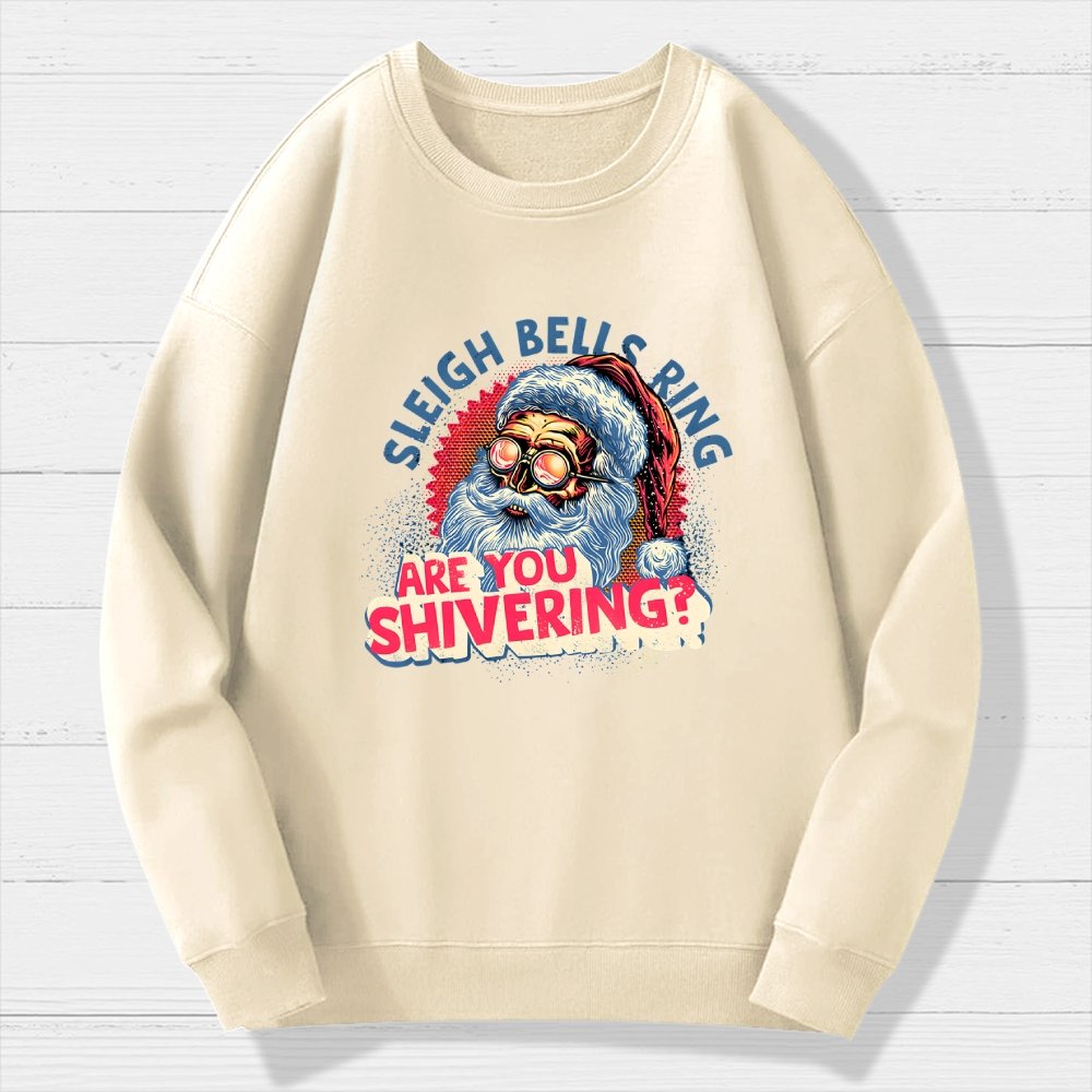 Sleigh Bells Ring Geek Cotton Sweatshirt