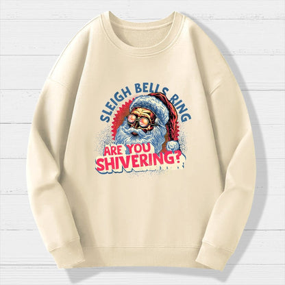 Sleigh Bells Ring Geek Cotton Sweatshirt
