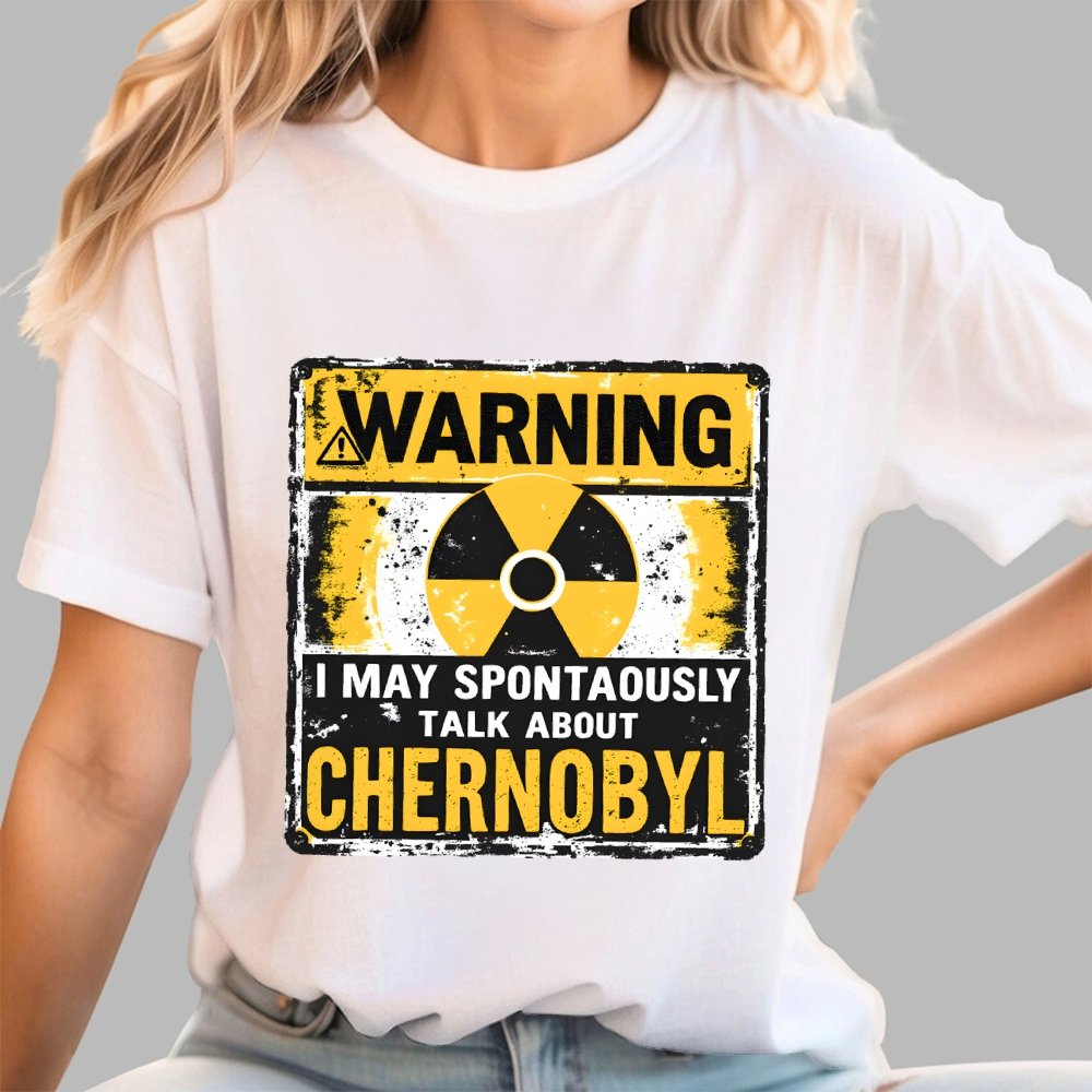 Chernobyl Warning Radiation Geek T-Shirt
