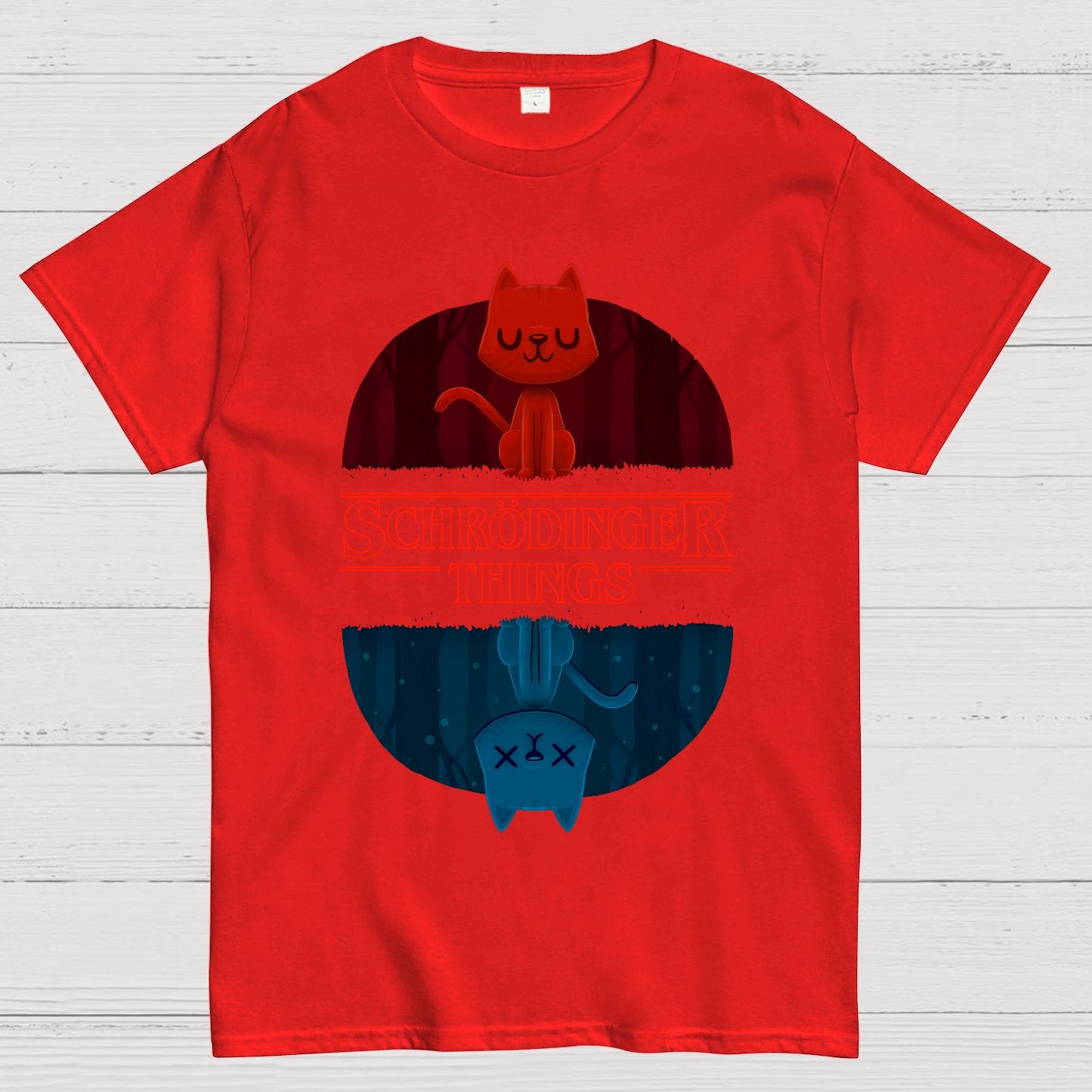 Schrödinger Things. A Perfect Geeky T-Shirt