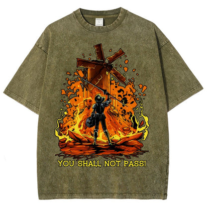 Defender of the Old Land REMIX Vintage Distressed T-shirt