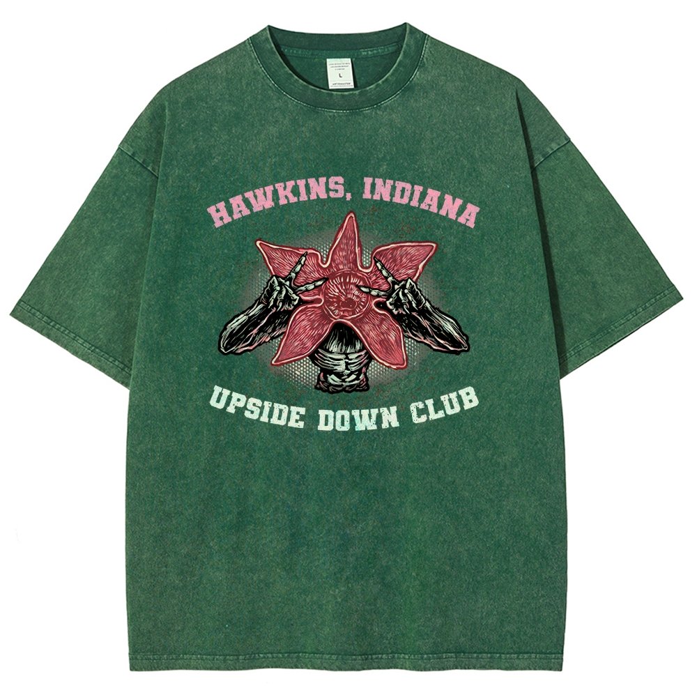 Upside Down Club Vintage Distressed T-shirt