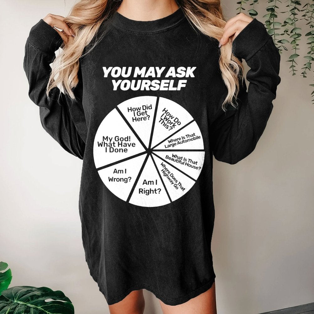 Techno Apocalypse Washed Long Sleeve Tee