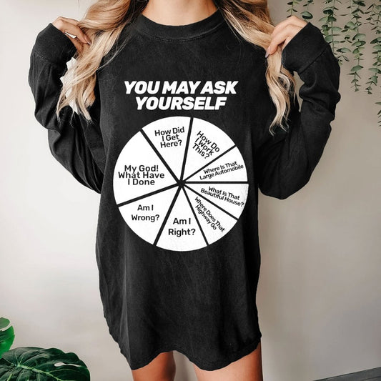 Techno Apocalypse Washed Long Sleeve Tee