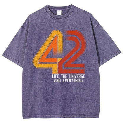 42 Ultimate Secret Vintage Distressed T-shirt