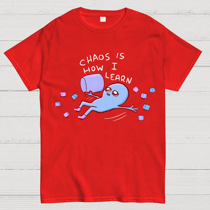 Strange Planet Chaos Is How I Learn Geek T-Shirt