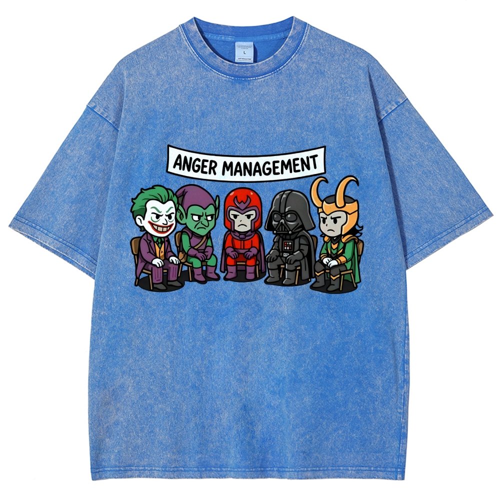 Anger Management Vintage Distressed T-shirt