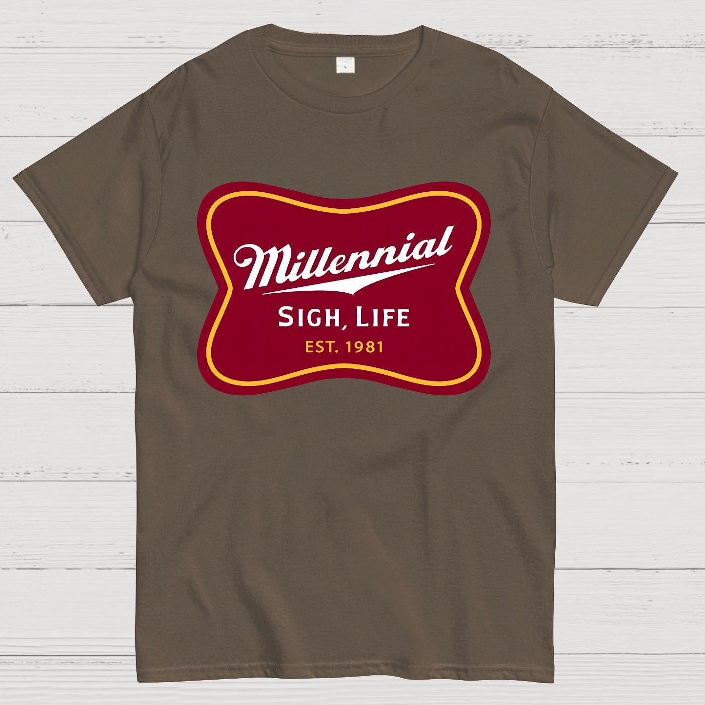 Millennial Sigh Life Geek T-Shirt