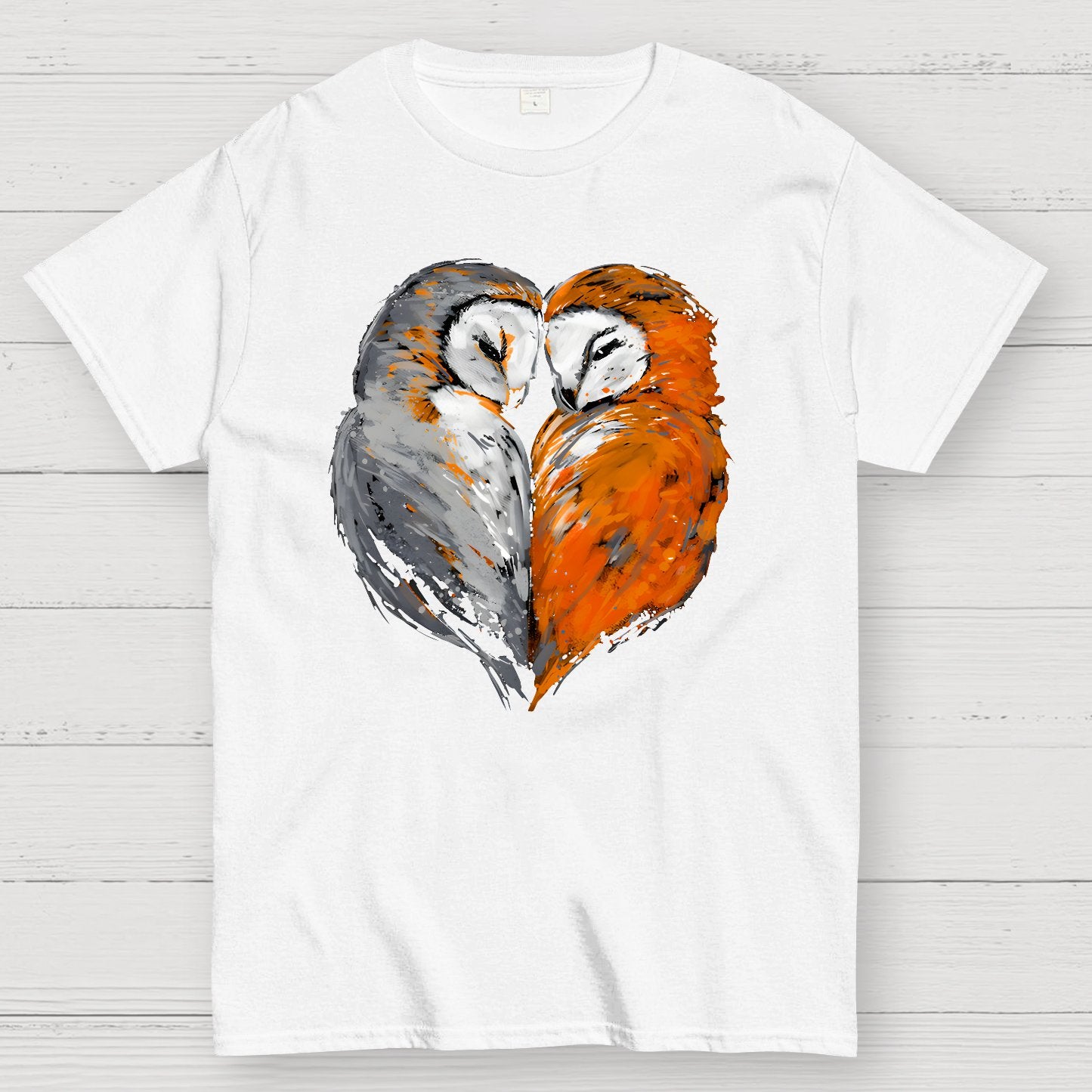 Owls In Love Geek T-Shirt
