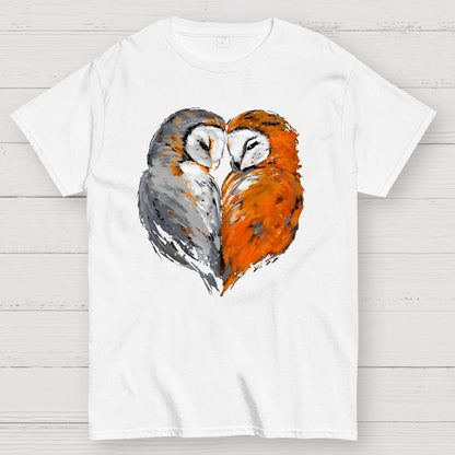 Owls In Love Geek T-Shirt