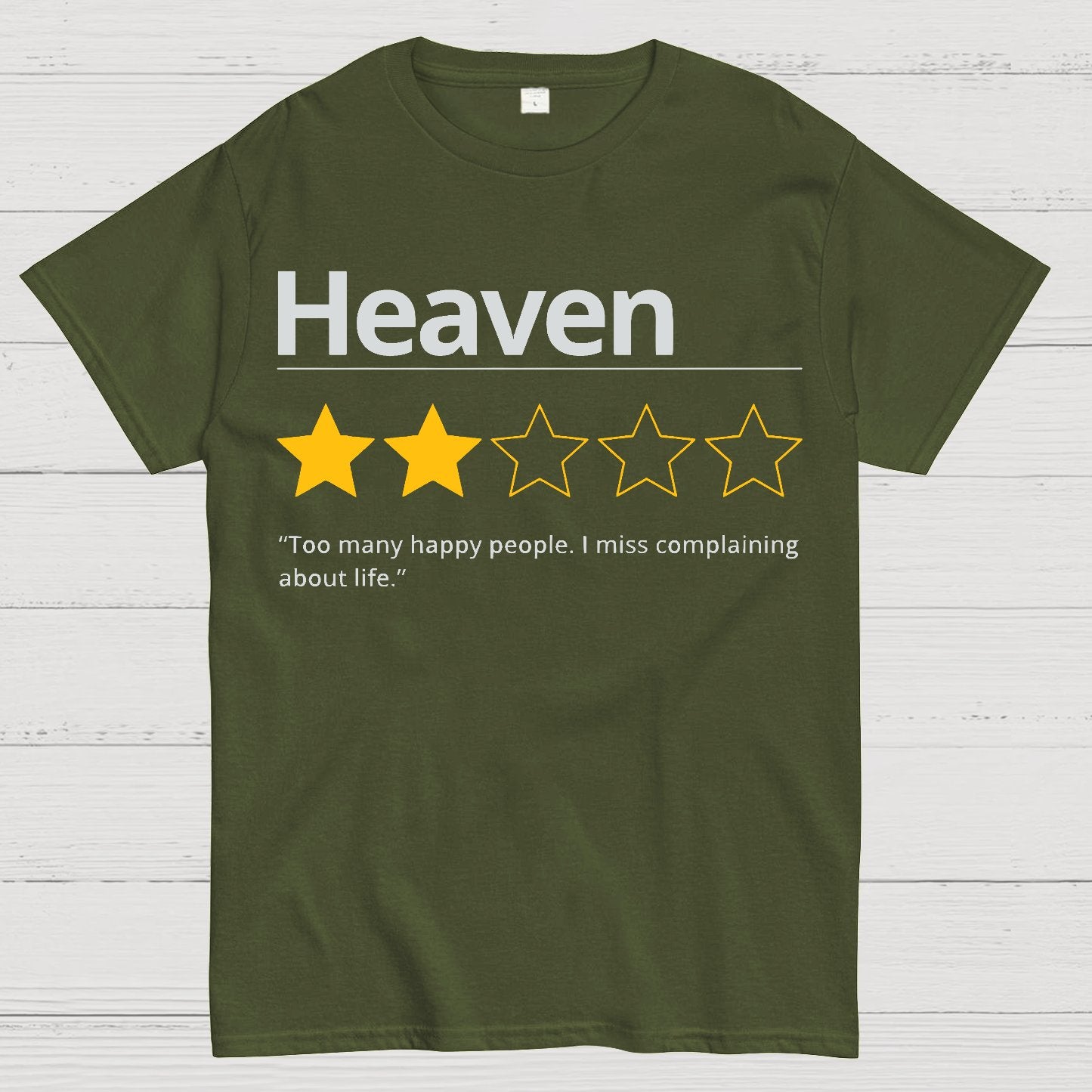 Honest Heaven Review Geek T-Shirt
