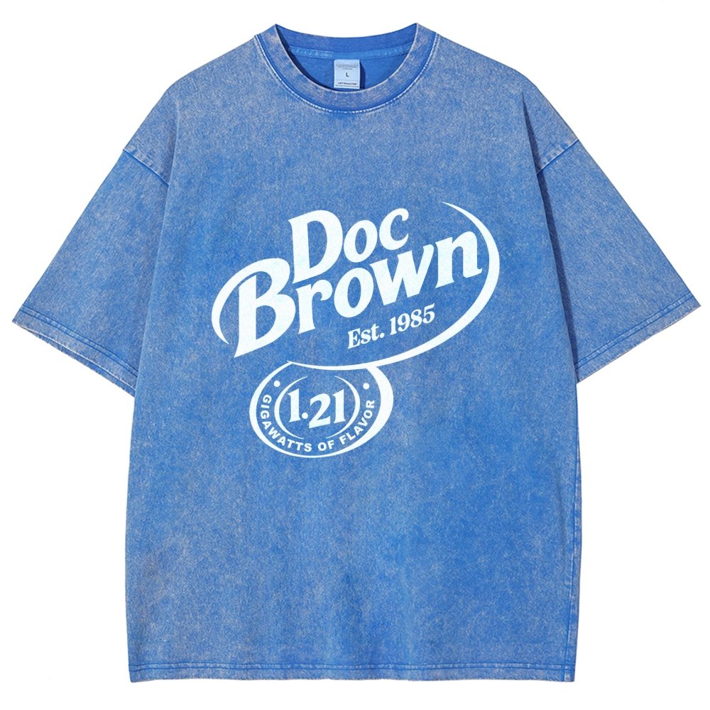 Back To The Flavor Vintage Distressed T-shirt