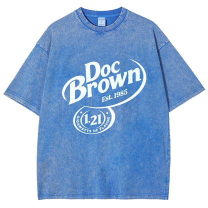 Back To The Flavor Vintage Distressed T-shirt