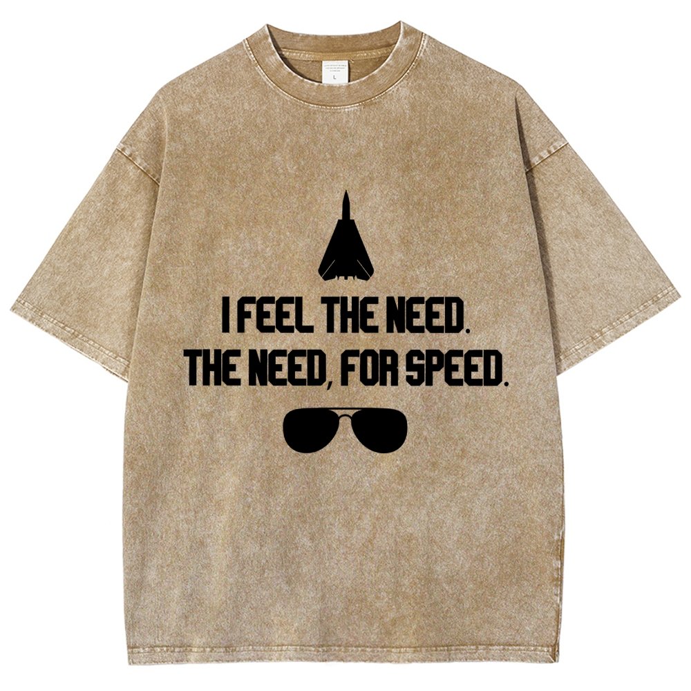I Feel The Need… The Need For Speed! Vintage Distressed T-shirt