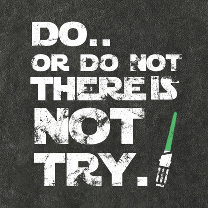 Act Or Don't Act. There Is No Try Vintage Distressed T-shirt