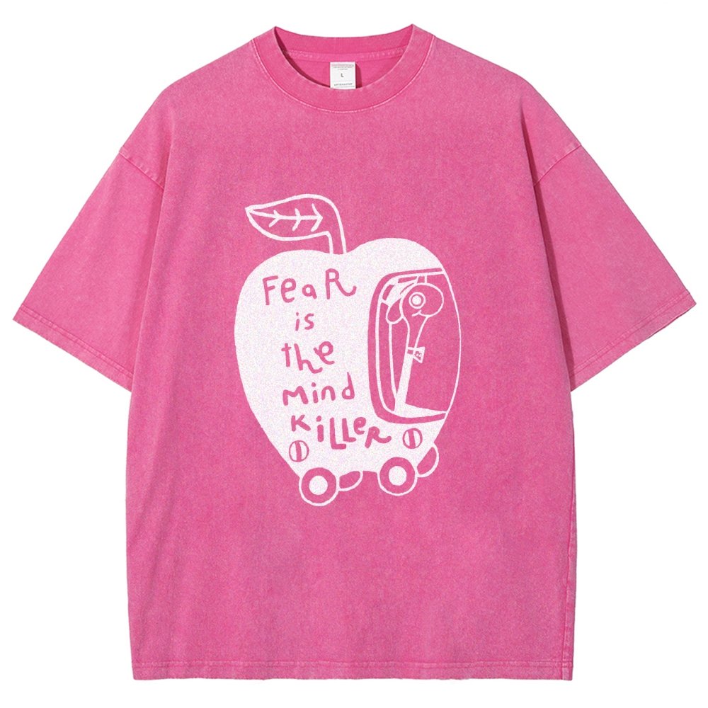 Fear Is The Mind Killer Vintage Distressed T-shirt