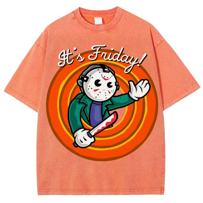 It's Friday Vintage Distressed T-shirt