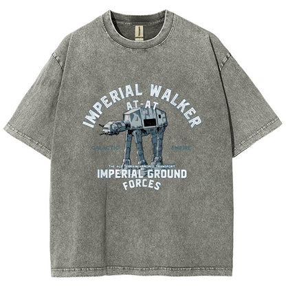 Ground Forces Vintage Distressed T-shirt