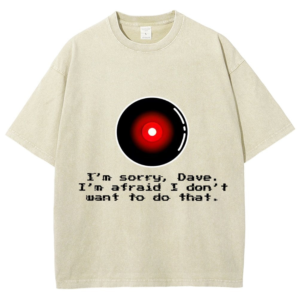 An Introvert's Odyssey I‘m sorry dave Vintage Distressed T-shirt