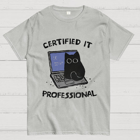 Certified IT Professional Geeky T-Shirt