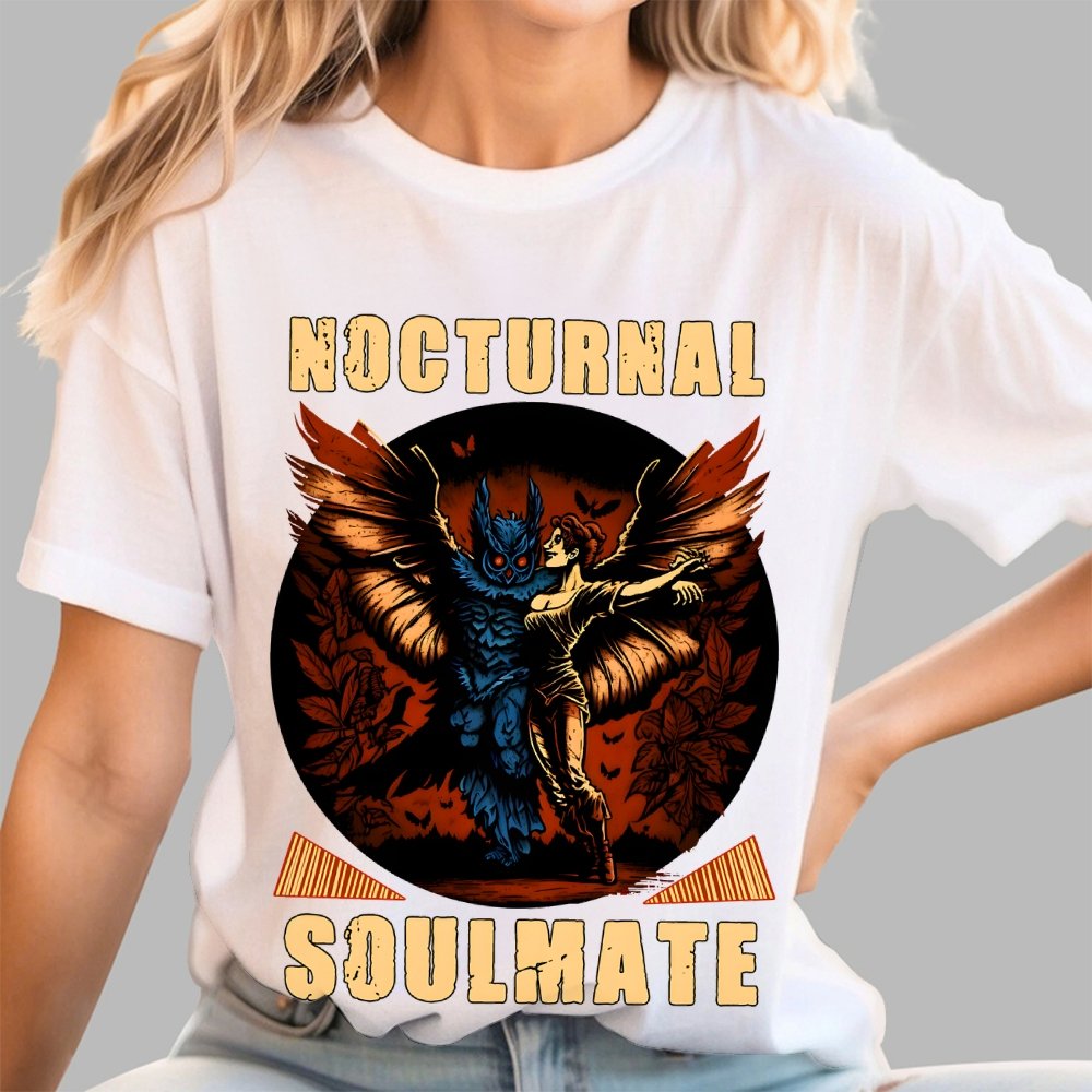 Mothman nocturnal soulmate Unisex Geek T-Shirt