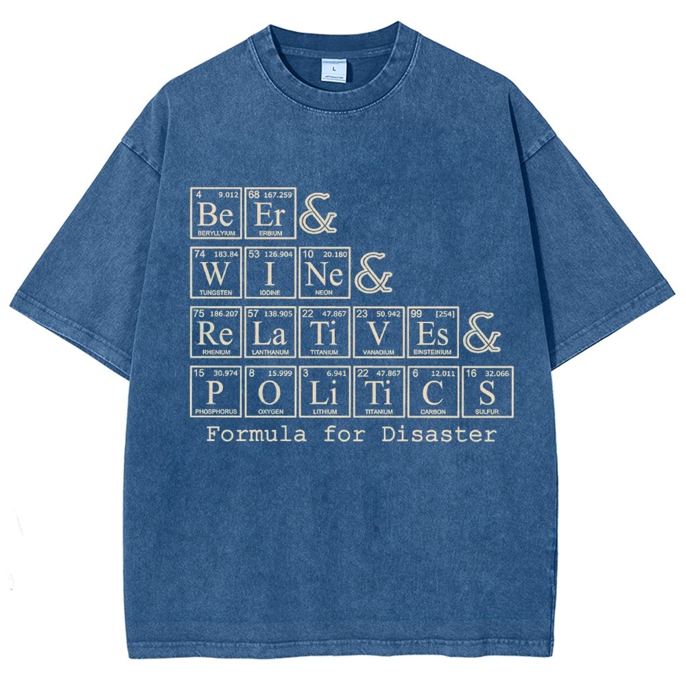 Formula For Disaster Vintage Distressed T-shirt